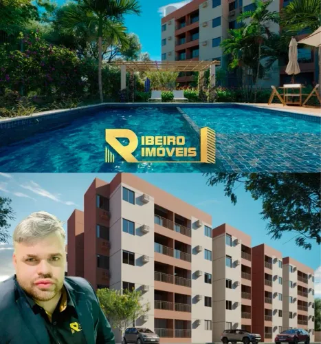 Apartamento novo com piscina e lazer completo na Guabiraba!