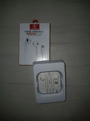 Fone de ouvido kapbom original com fio 