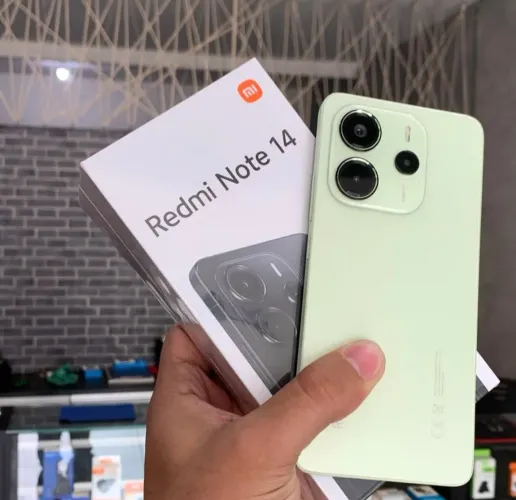 Telefone Xiaomi Note 14 - 256Gb/8 - Verde - Celular ótimo - Versão GLOBAL 