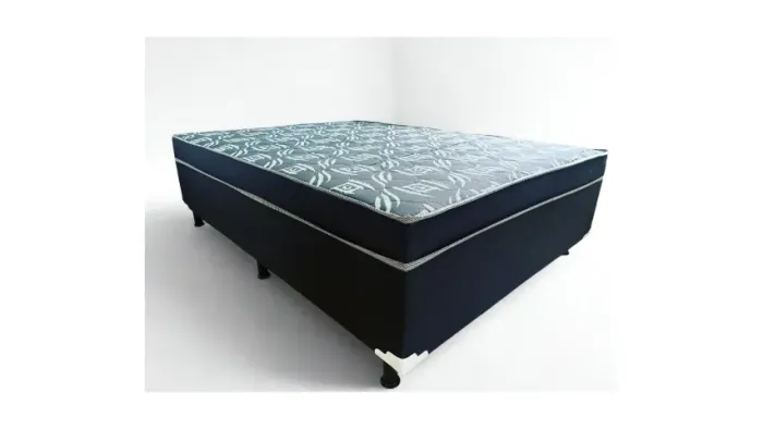 Cama Box Casal OrthoBox com Espuma D33 - Qualidade e Resistência