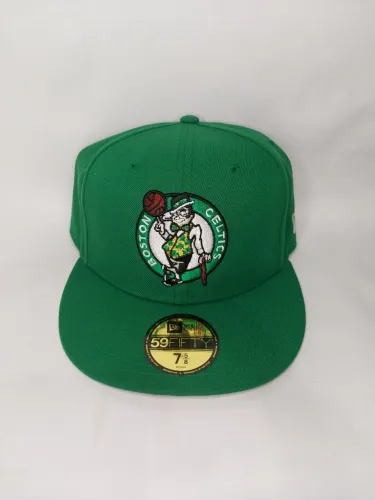 Boné Boston Celtics verde - New era - 59fifty - Aba reta - Basquete - Nba