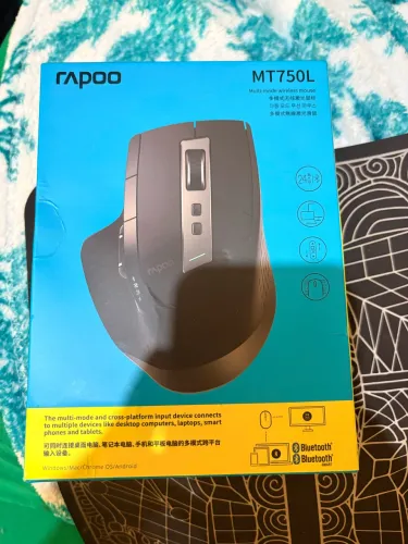 Mouse sem fio Bluetooth RAPOO MT750