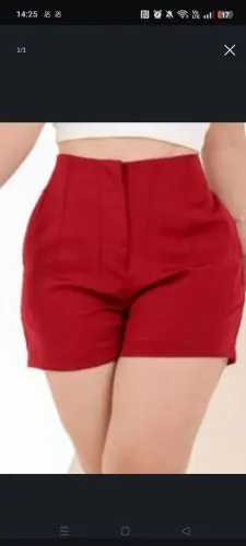 Bermuda feminina alfaiataria tamanho 40