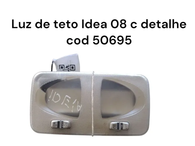 Luz de teto Idea 08 c detalhe cod 50695
