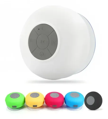 Mini Caixinha De Som Bluetooth A Prova D´água P/ Banho