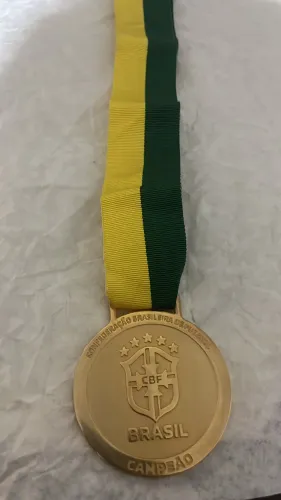 Medalha cbf campeão linda