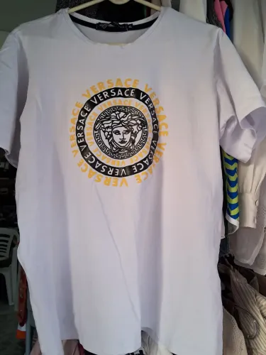 Camiseta Versace - Branca - Tamanho XL