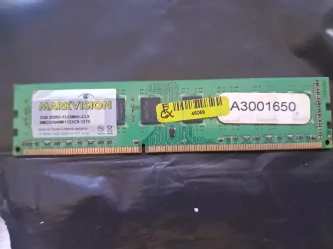 Memória RAM 2GB DDR3 1333MHz MarkVision - Perfeita p/ Tirar Lentidão do PC