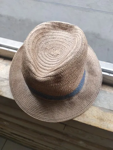 Chapéu Fedora de Palha Zara