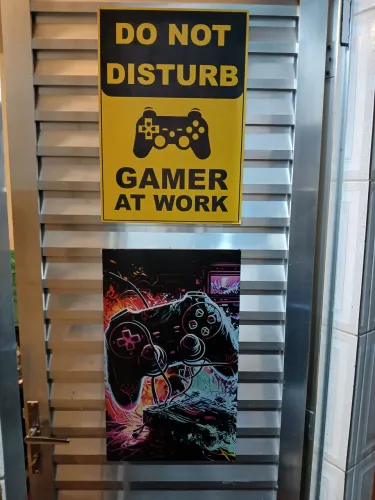 Placa Gamer - Do Not Disturb