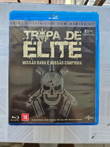 Blu-Ray: Tropa de Elite - Edição Definitiva Com Making Of (USADO)