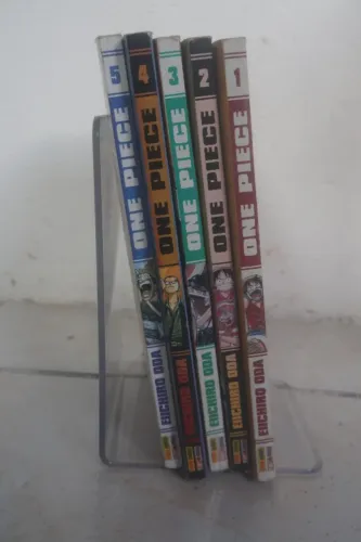 Mangás One Piece Vol 01 ao 05