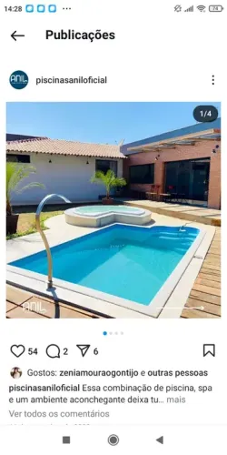 Ana: piscina de fibra media 4,78 x 2,65