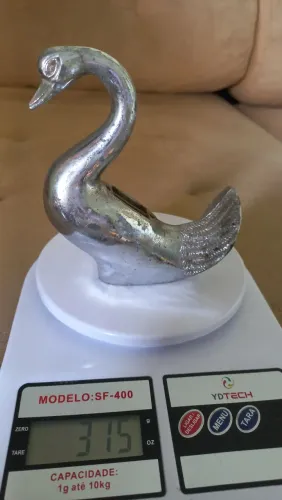Enfeite de capô cisne cromado enfeite decoração coleção carro caminhão antigo antiguidade 