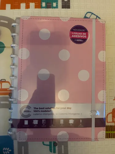 Caderno Inteligente Poa Rosa