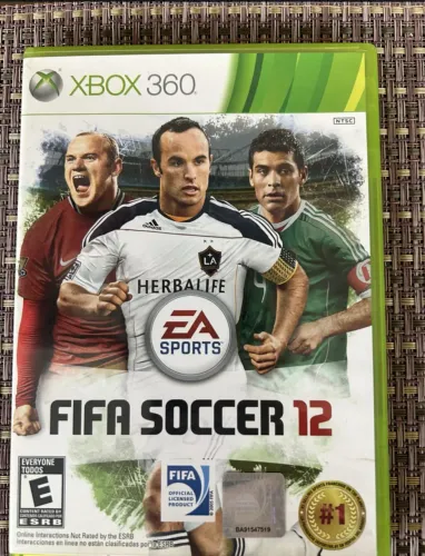 FIFA SOCCER 12 - Xbox 360 - em excelente estado