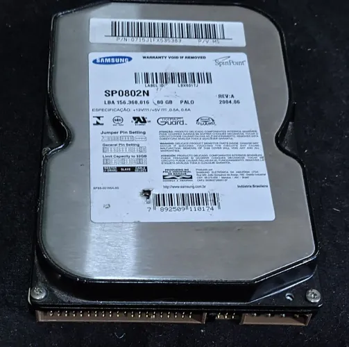 HD Samsung 80GB 2.5 ATA