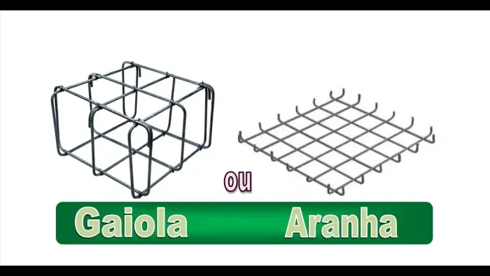 Gaiola ou Aranha para Concreto