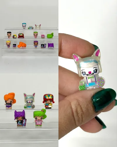 Lote Brinquedo Miniatura 5 My Mini Mixieq's blind bag colecionável