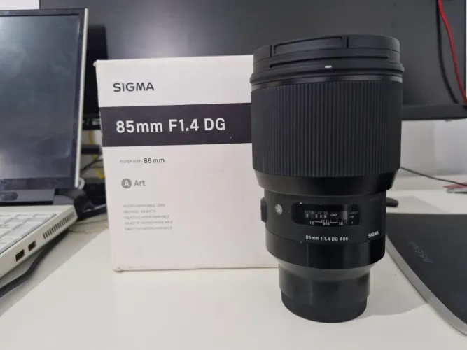 Lente Sigma 85mm 1.4 DG ART para Sony E Mount