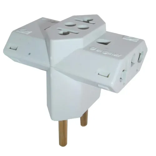 Adaptador tomada " T " 10a 20a 