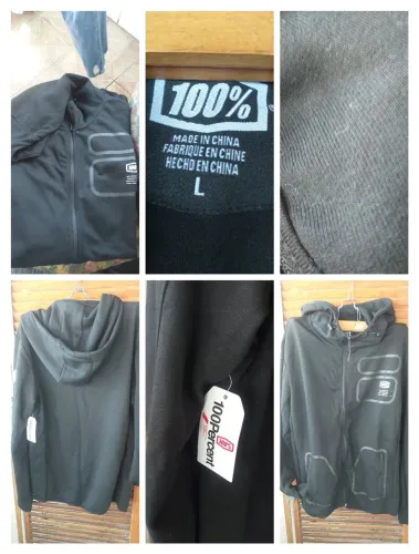 Casaco Unissex 100% - Preto - Tamanho L