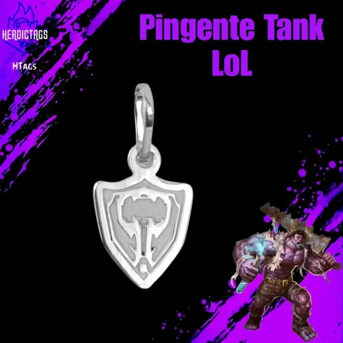 Pingente Classe Tank  - League Of Legends
