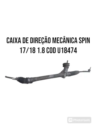 Caixa de Direção Mecânica Spin 17/18 1.8 Cod U18474