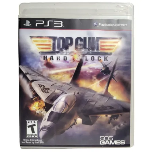 Jogo Top Gun Hard Lock PS3 Original Americano Raro