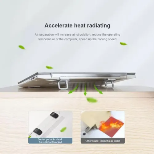 Suporte para Notebook com Ventilação - Acelera Resfriamento
