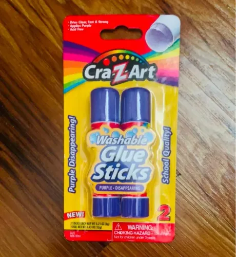 kit duas colas de bastão crazart importadas (novas)
