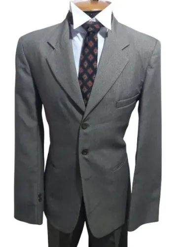 Terno Cinza Clássico Masculino