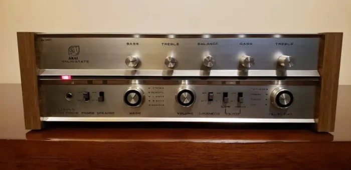 Amplificador Integrado Akai - Modelo Aa 5000s - Vintage Colecionador Coleção Receiver Jbl