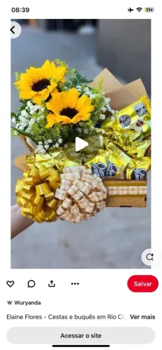 FLORES, CHOCOLATES E FOTOS!