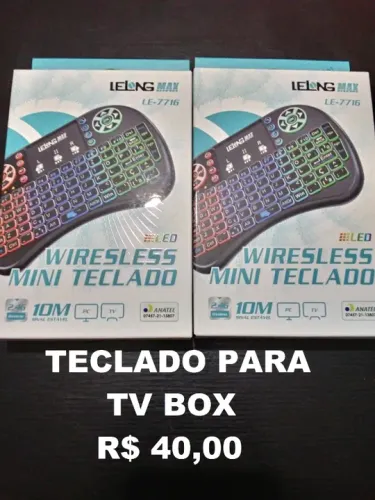 TECLADO PARA TV BOX/TV SMART/CELULAR/PC