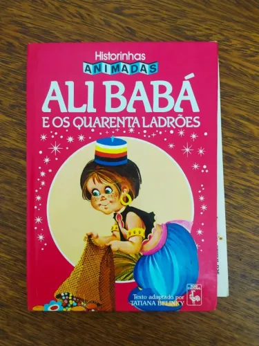 Livro Ali Babá E Os Quarenta Ladrões Da Coleção Historinhas Animadas