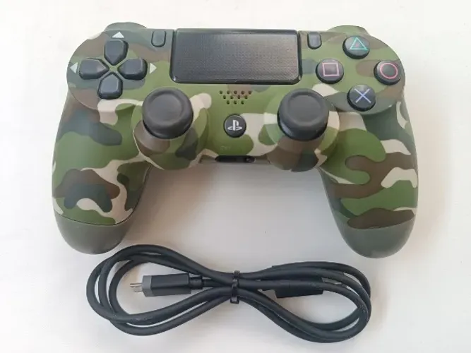 Controle Ps4 Playstation Sony Original - Verde Camuflado