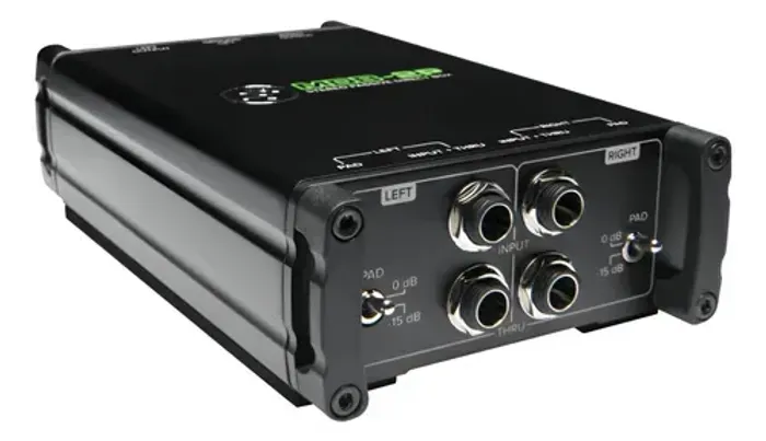Direct Box Estéreo Mackie Passivo Mdb2p 2 Canais