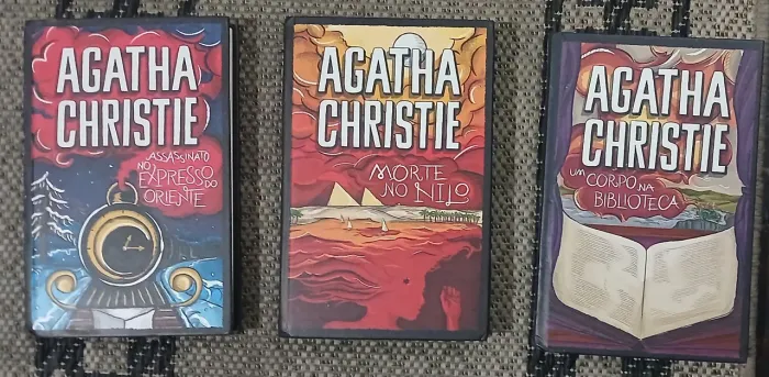 Livros Agatha Christie - Em ótimo estado!