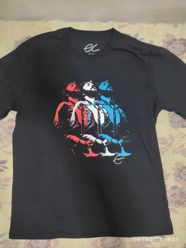 Camiseta oficial do Eric Clapton "tour 2024" GG