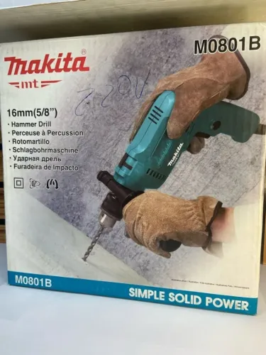 Furadeira de Impacto Makita M0801KB 12 500W 220v (MP) an3