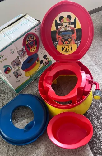 Penico infantil Mickey Mouse - 3 em 1