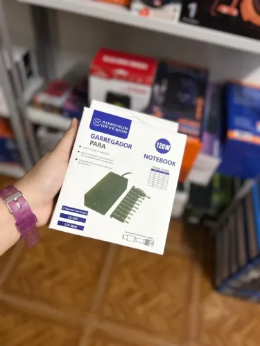 CARREGADOR DE NOTEBOOK UNIVERSAL