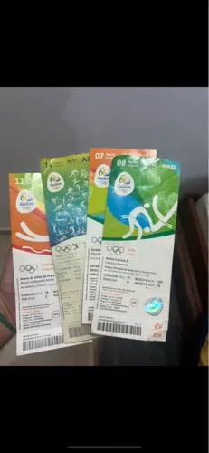 Ingressos Jogos Olímpicos Rio 2016 (medalha da Rafaela Silva)