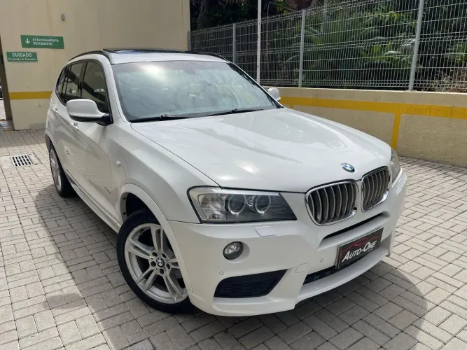 BMW X3 teto série m3 couro bege 2014 valor real 