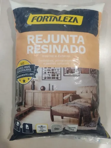 Rejunte Resinado Fortaleza - 5kg - Creme