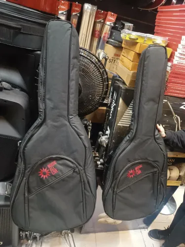 Bag  para Violão folk super luxo Music All Live - Proteção e Estilo alças acolchoadas 
