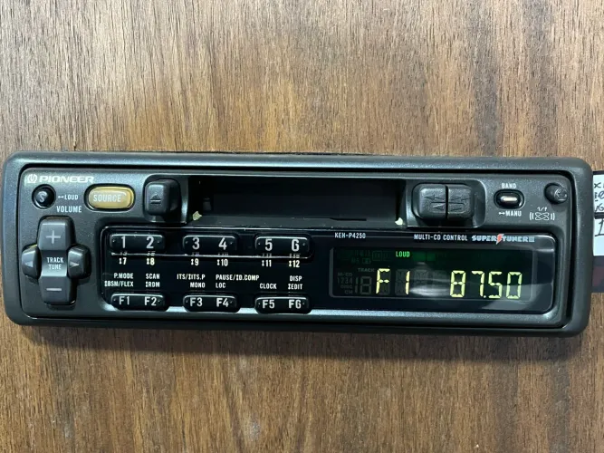 Toca fita rádio novo zero Pioneer KEH-P4250
