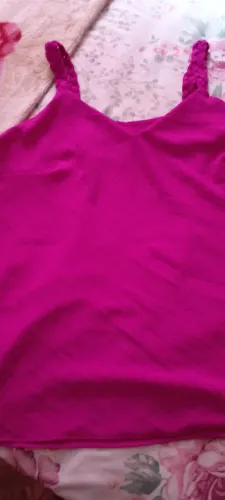 Blusa de alcinha pink