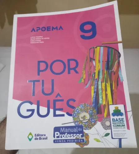 Livro Apoema: Português 9 editora do Brasil 
